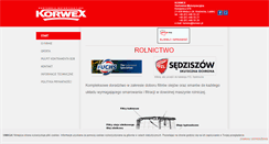 Desktop Screenshot of korwex.pl